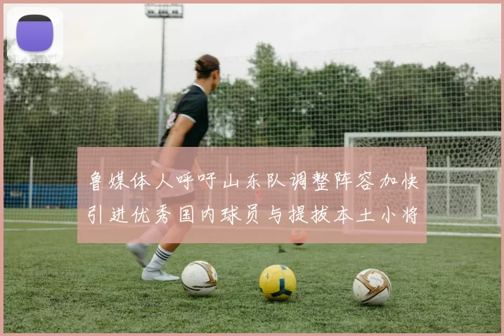 鲁媒体人呼吁山东队调整阵容加快引进优秀国内球员与提拔本土小将